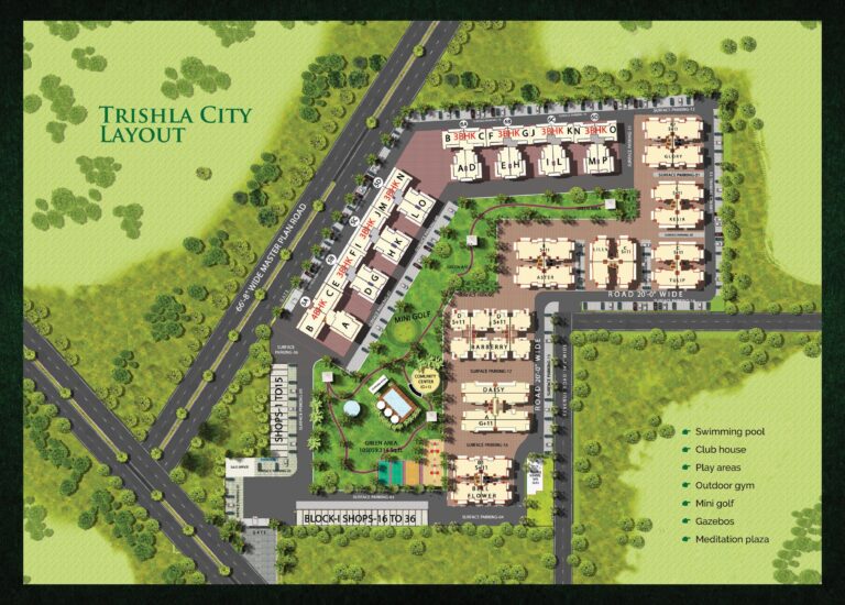 Trishla City Site Plan